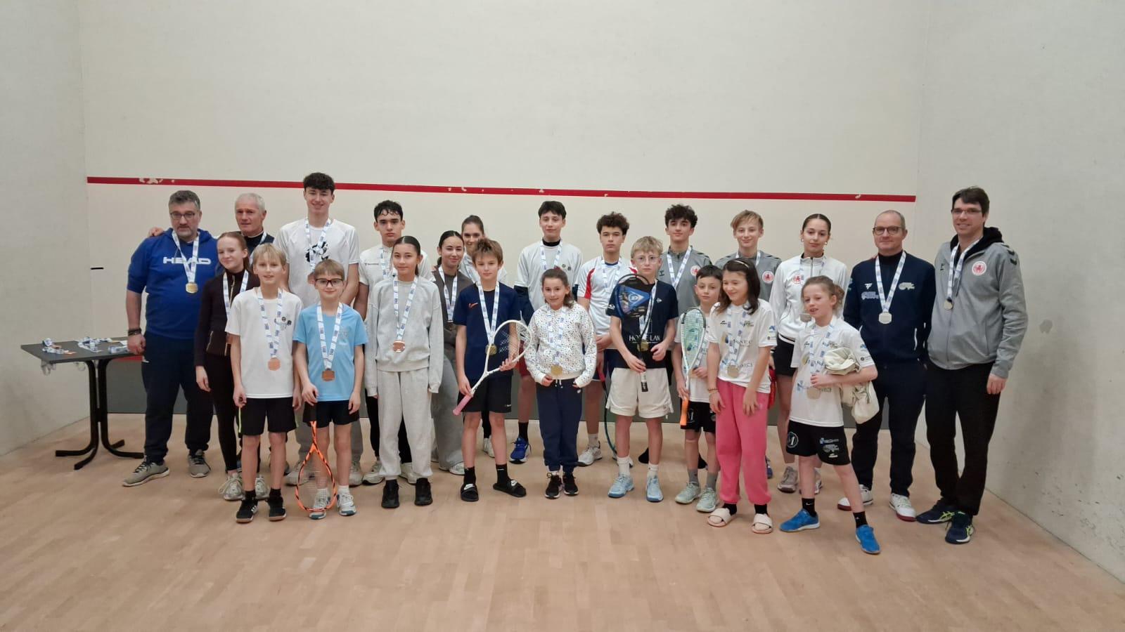 CHAMPIONNATS DE FRANCE INTERCLUBS JEUNES : CHARTRES ET LE SQUASH 95 S'IMPOSENT
